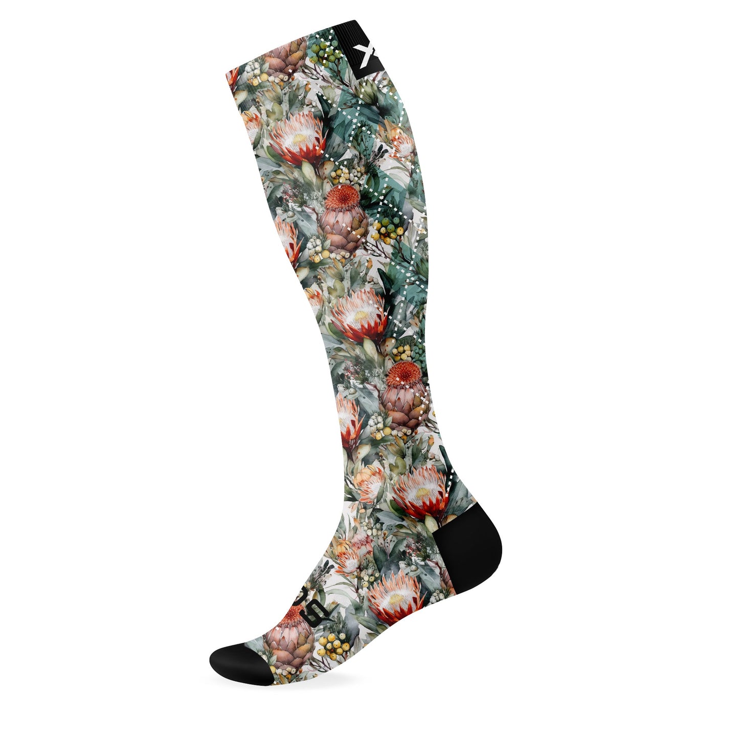 Protea Garden Equestrian Knee High Socks