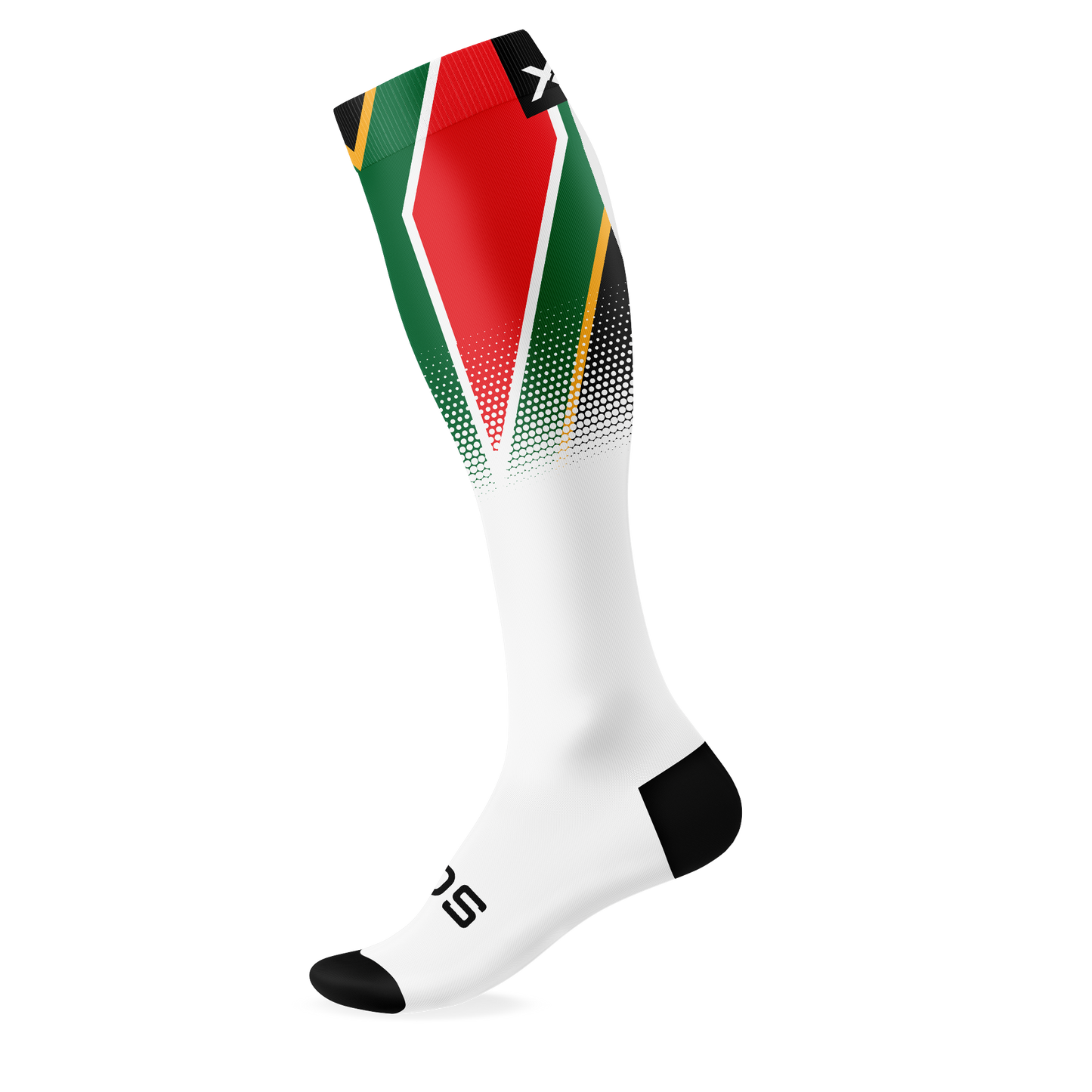 South Africa Flag Knee High Socks