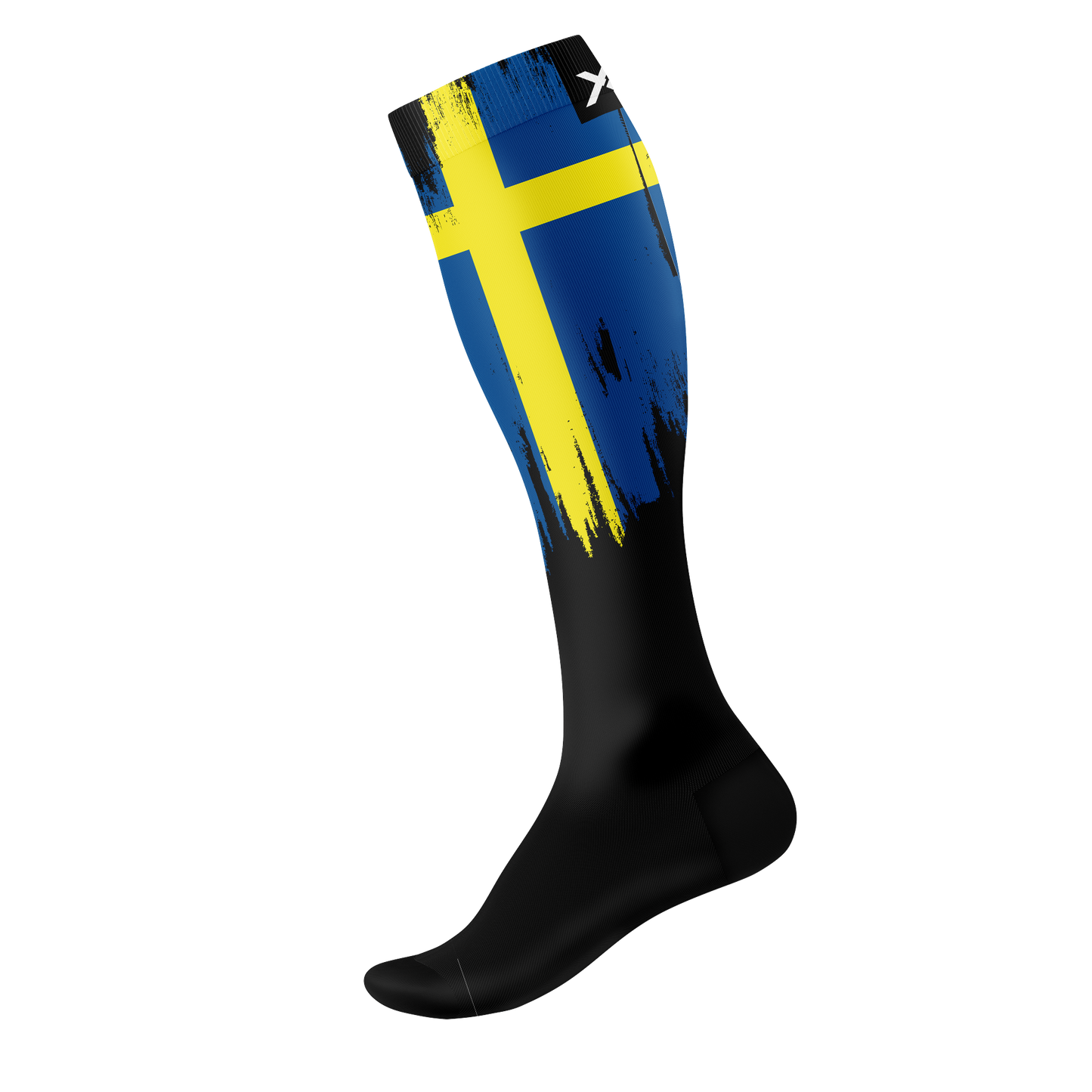 Sweden Splash Knee High Socks