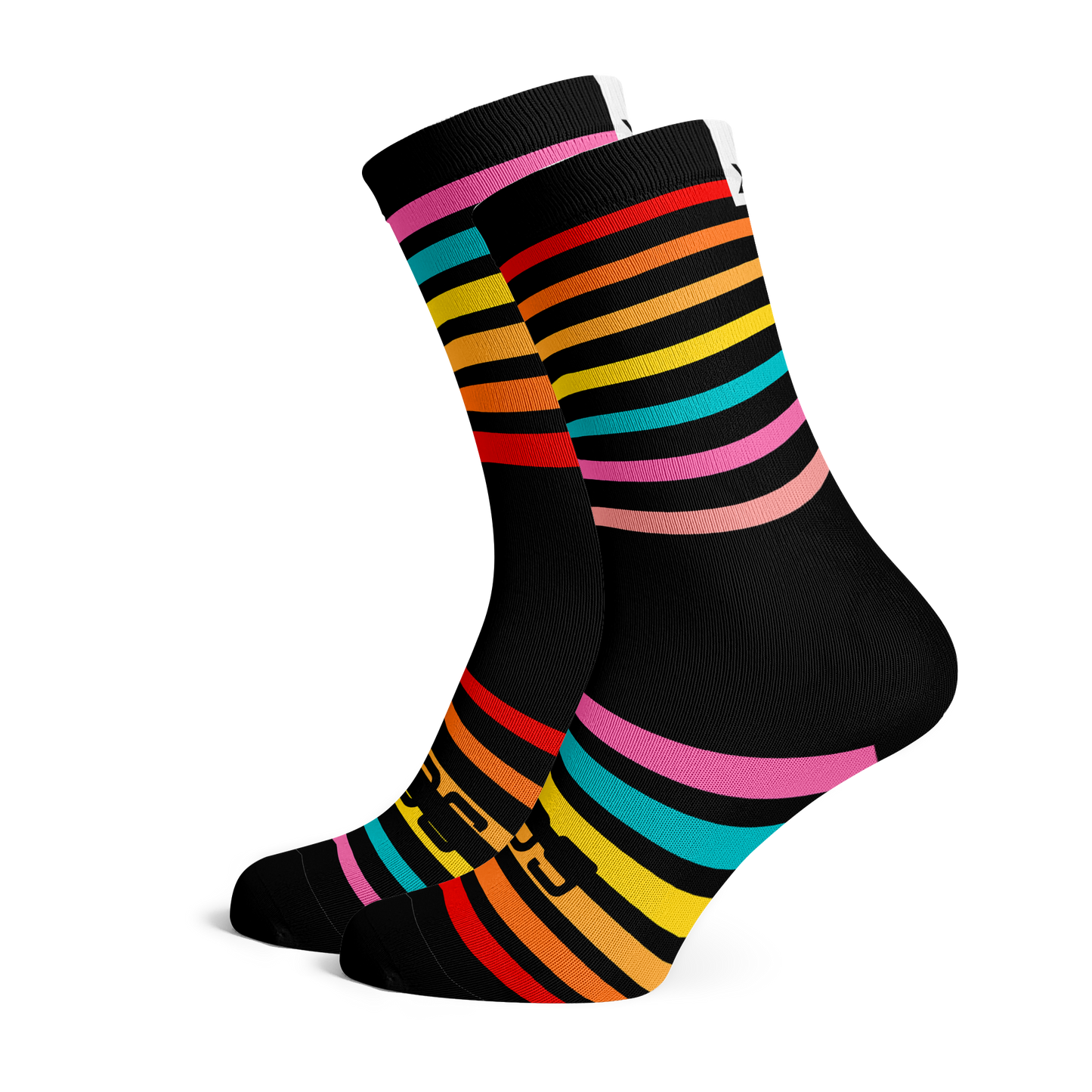 Rainbow Casual Crew Socks