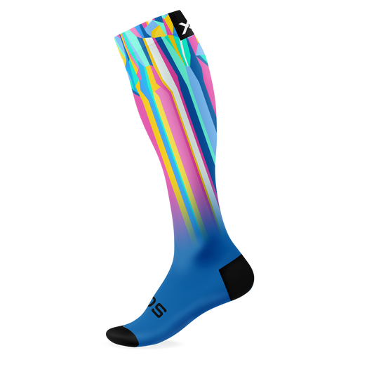 Candy Stripes Knee High Socks