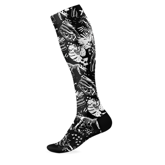 Dinosaur Knee High Socks