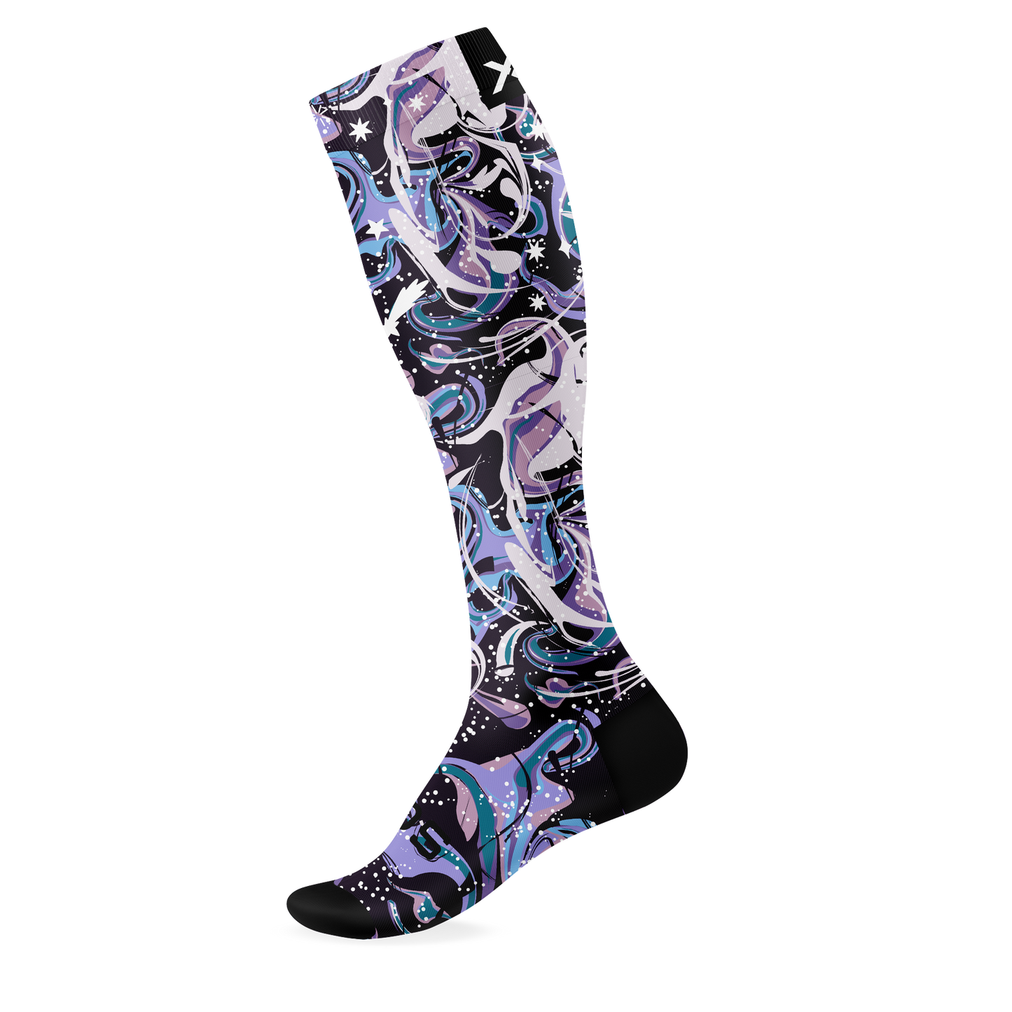 Milky Way Knee High Socks