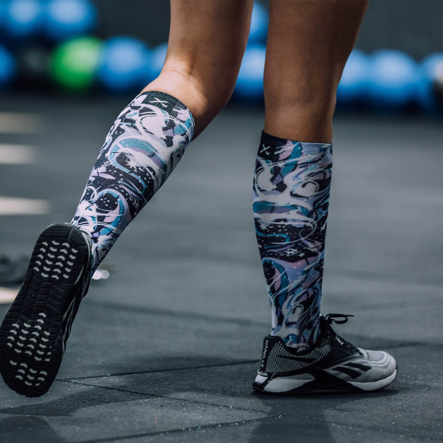 Milky Way Knee High Socks