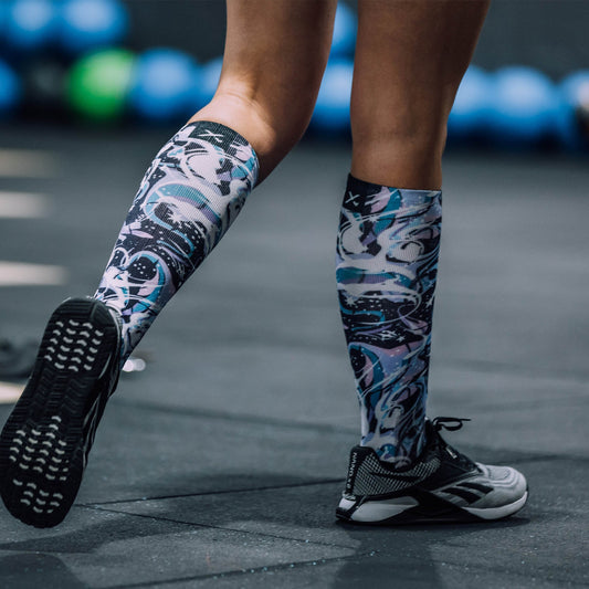 Milky Way Knee High Socks