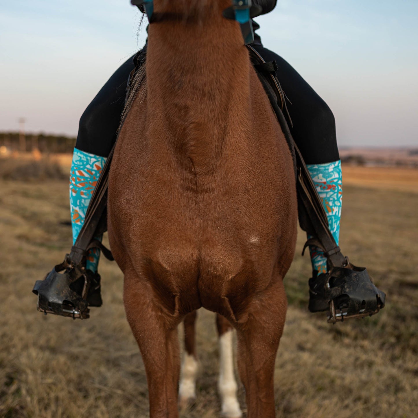 Overlay Knee High Socks